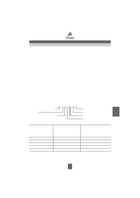 S10K300 datasheet(1/16 Pages) EPCOS | Leaded Varistors