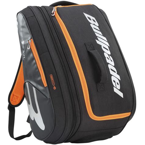 Paletero Negro de Bullpadel Bolsa de pádel Mid Capacity 2020