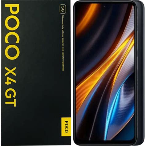 BNIB Xiaomi Poco X4 GT 5G Black 256GB 8GB Dual SIM India Ubuy