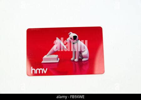 HMV Gift Voucher Stock Photo - Alamy