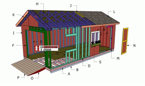 12×24 Gable Shed Plans Pdf Download Myoutdoorplans