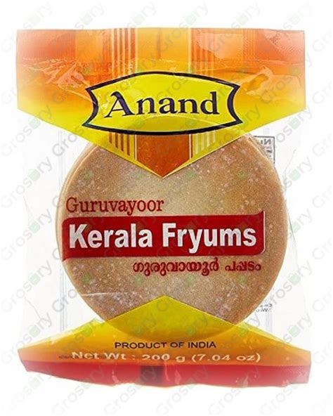 Anand Guruvayoor Pappadam 200 Gms