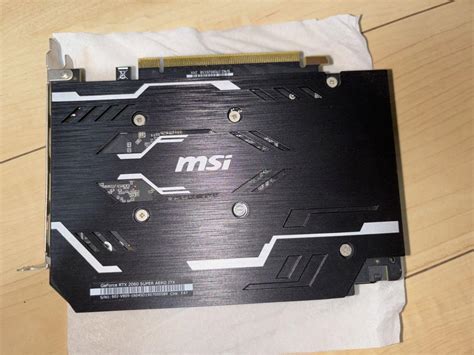 Msi Geforce Rtx 2060 Super Aero Itx By メルカリ