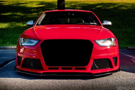 Bkm Front Bumper Kit With Lip Fits Audi A4s4 B85 Bk Motorsport