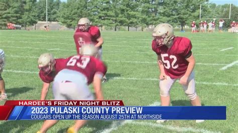 Hardee S Friday Night Blitz Preview Pulaski County Youtube