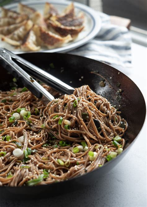 Minute Sesame Soba Noodle Bowl Beyond Kimchee