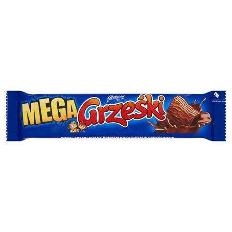 Baton Mega Grześki w czekoladzie 48g Sklep Extra Dom