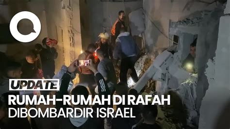 Serangan Udara Israel Targetkan Rumah Penduduk Di Rafah Orang Tewas