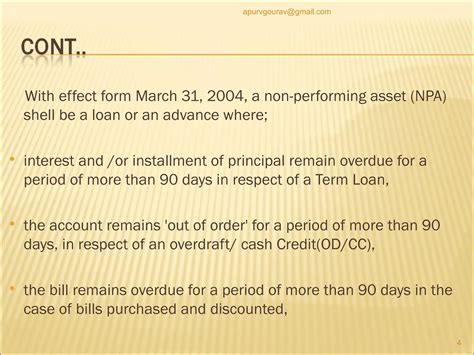 Non Performing Assets Npa Ppt