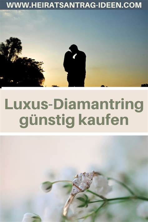 Luxus Diamantring G Nstig Kaufen Ring Verlobung Diamantring