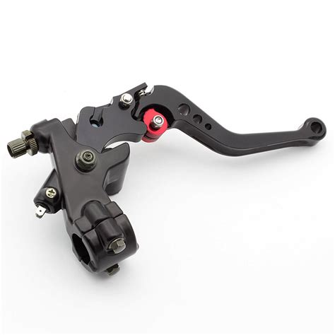 7 8 Universal Motorcycle Brake Clutch Levers Master Cylinder Reservoir