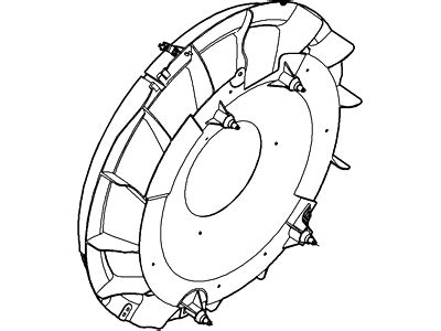 8C2Z 8B614 A 8C2Z8B614A Genuine Ford Part