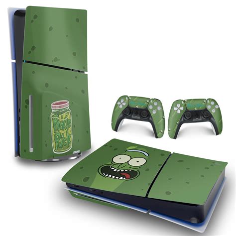 Skin Ps Slim Horizontal Pickle Rick And Morty Pop Arte Skins