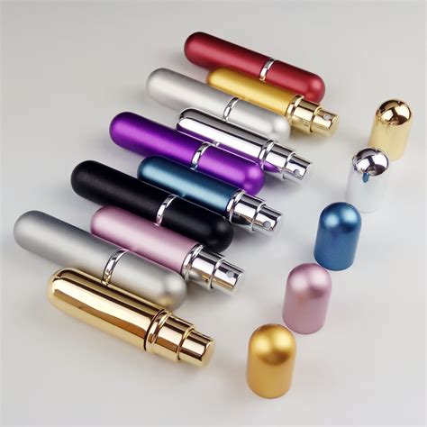 Ml Portable Mini Refillable Perfume Bottle With Spray Scent Pump