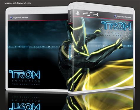 Tron Evolution Playstation 3 Box Art By Terrencephil On Deviantart