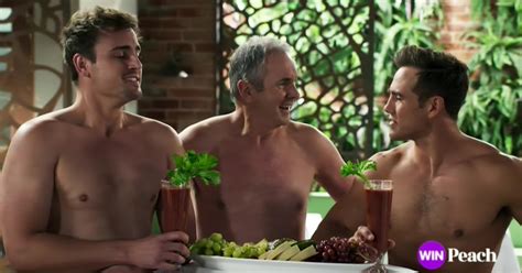 AusCAPS Matt Wilson Ryan Moloney Chris Milligan And Alan Fletcher Nude In Neighbours