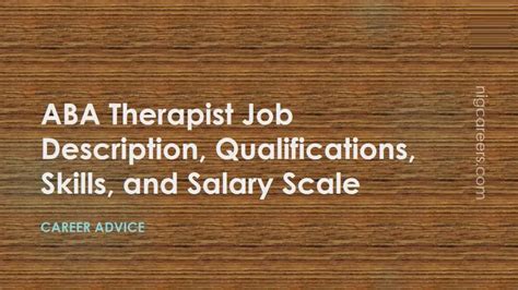 ABA Therapist Job Description, Skills, and Salary