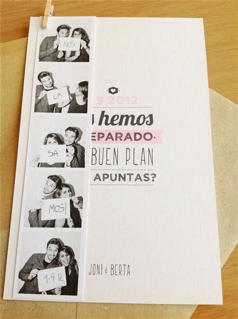 Invitaciones De Boda Tan Originales Que Te Inspirar N Wedding