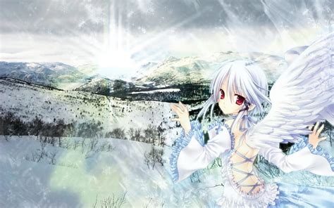 Anime Snow Angel