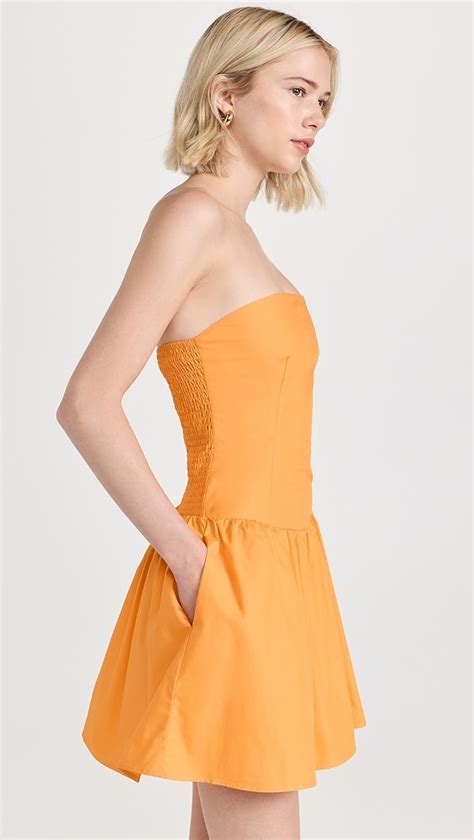 Susana Monaco Strapless Maxi Dress In Yellow Strapless Maxi