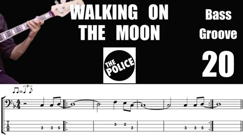 Walking On The Moon The Police How To Play Bass Groove Cover With