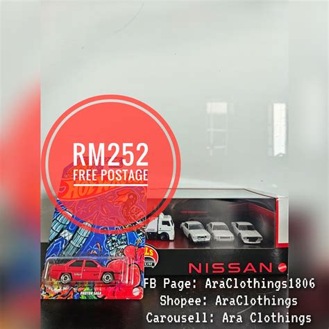 Hot Wheels Proton Saga Special Edition X Hot Wheels Premium Nissan Garage Boxset Hobbies
