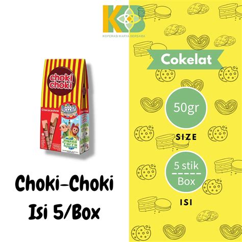 Jual Choki Choki Chococashew 1 Box Isi 5 Pcs Shopee Indonesia