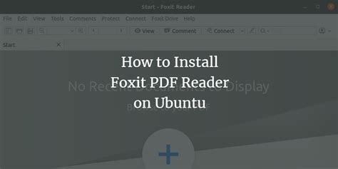 How To Install Foxit Pdf Reader On Ubuntu Vitux