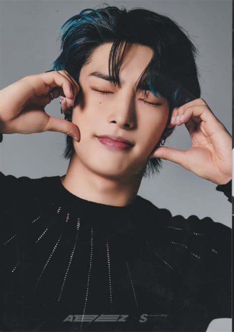 Ateez S Cawaii Men Special Edition Ateez Special Black Ver Min Gi