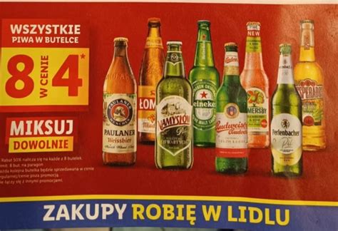 Promocja Na Piwo Bez Limitu To I Za Darmo Lidl Tylko Przez Jeden