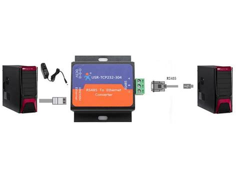 Rs Serial To Ethernet Converter Usr Tcp Tech