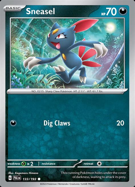 Sneasel Prices Pokemon Paldea Evolved Pokemon Cards