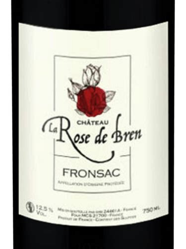 Chateau La Rose De Bren Fronsac Vivino Canada