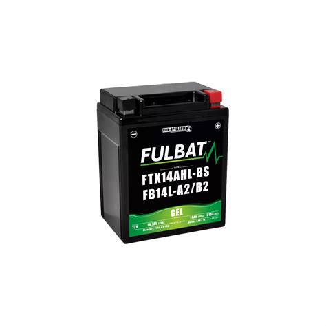 BATTERIE MOTO FULBAT GEL FTX14AHL BS 12V 12AH 210A Batteries Motos