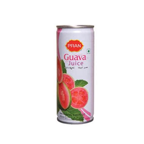 Pran Guava Fruit Drink Can 250ml Fatafat Sewa