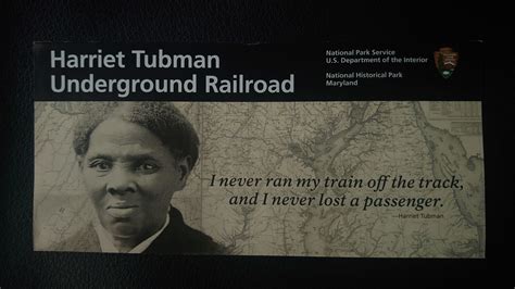 Harriet Tubman Underground Railroad NHP Official NPS Map / Brochure on ...