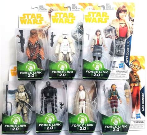 Star Wars Stormtrooper Mimban Force Link 2 0 Set Of 7 Hasbro 3 75