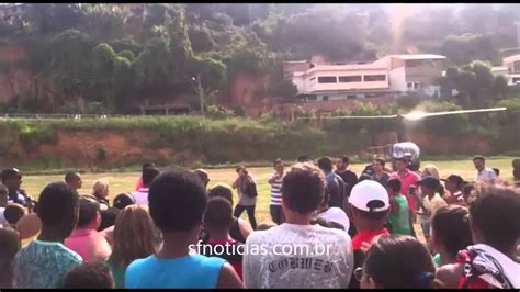 Léo Moura inaugura escolinha de futebol em Cambuci e na região YouTube