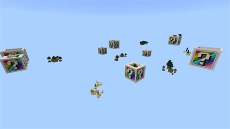 Rainbow Lucky Blocks Skyblock By Fall Studios Minecraft Marketplace