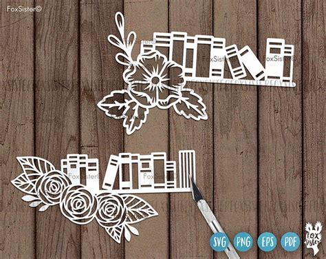 Books Svg Bundle For Cricut And Silhouette Book Lover Svg Etsy UK