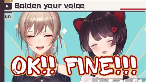 Furen And Toko Raising Voice Up When Adjusting Sound Furen E Lustario