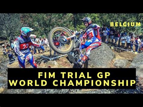 FIM Trial GP World Championship 2019 BELGIUM FIM Trial GP COMBLAIN