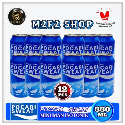 Jual Pocari Sweat Original Kaleng Can 330 Ml Harga 12 Kaleng