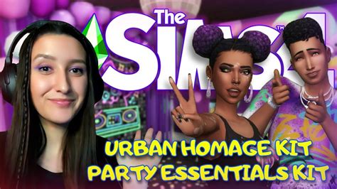 ПРИГОТУЙСЯ ДО ВЕЧІРКИ The Sims 4 Urban Homage Party Essentials