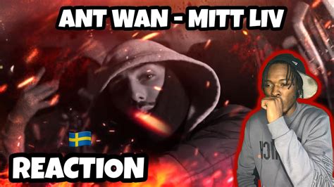 AMERICAN REACTS TO SWEDISH DRILL RAP Ant Wan Mitt Liv ENGLISH