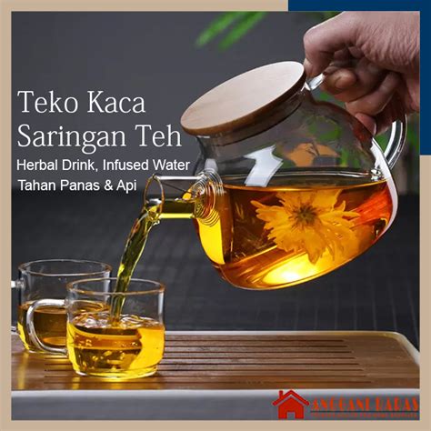 Jual Teko Kaca Tahan Panas Pitcher Kaca Teko Kaca Pitcher Teh Chinese