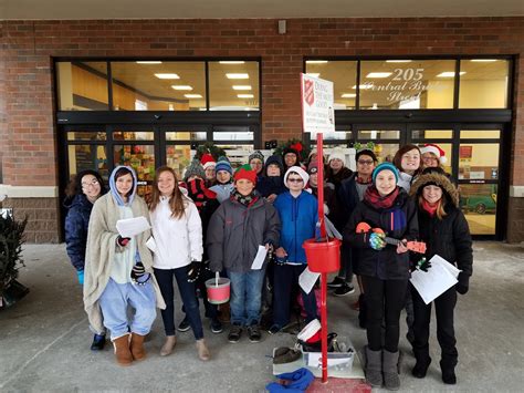 Horace Mann Students Ring Bell For Salvation Army Wausau Pilot And Review