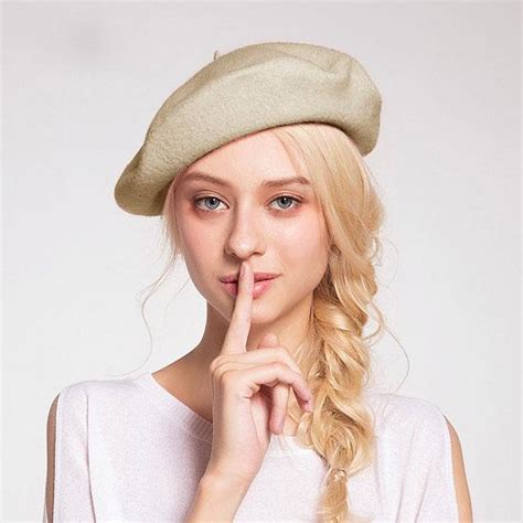 Moda Damska Francuska Czapka Beanie Czapka Beret Jesienno Zimowa Czapka