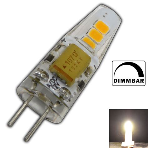 G4 LED 2 Watt 12V AC DC warmweiß dimmbar A Lampe Leuchtmittel eBay