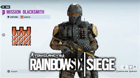 Castle Blacksmith Bundle Rainbow Six Siege Youtube